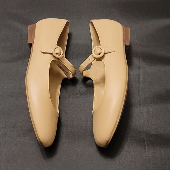 BRAND NEW  MARC MARY JANE CHUNKY LOW  HEEL ROUND TOE ANKLE STRAP FLATS - Picture 14 of 16